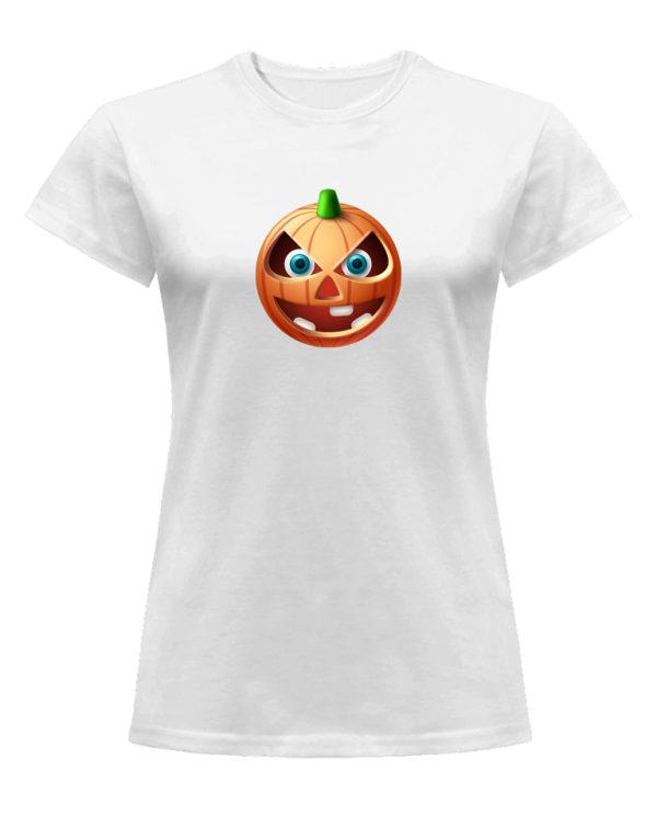 Koszulka damska emotka Halloween
